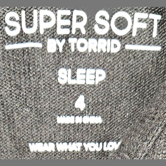 NEW TORRID Mini Wash Challis Sleeveless Sundress Deep Black 4X - Picture 9 of 14